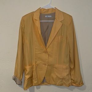 Bluette Yellow Blazer